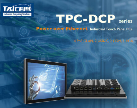 PoE (Power over Ethernet) Industrial Panel PC