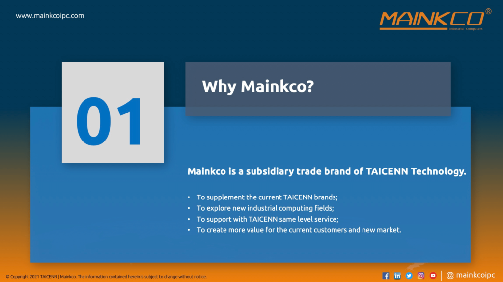 Mainkco IPC 1