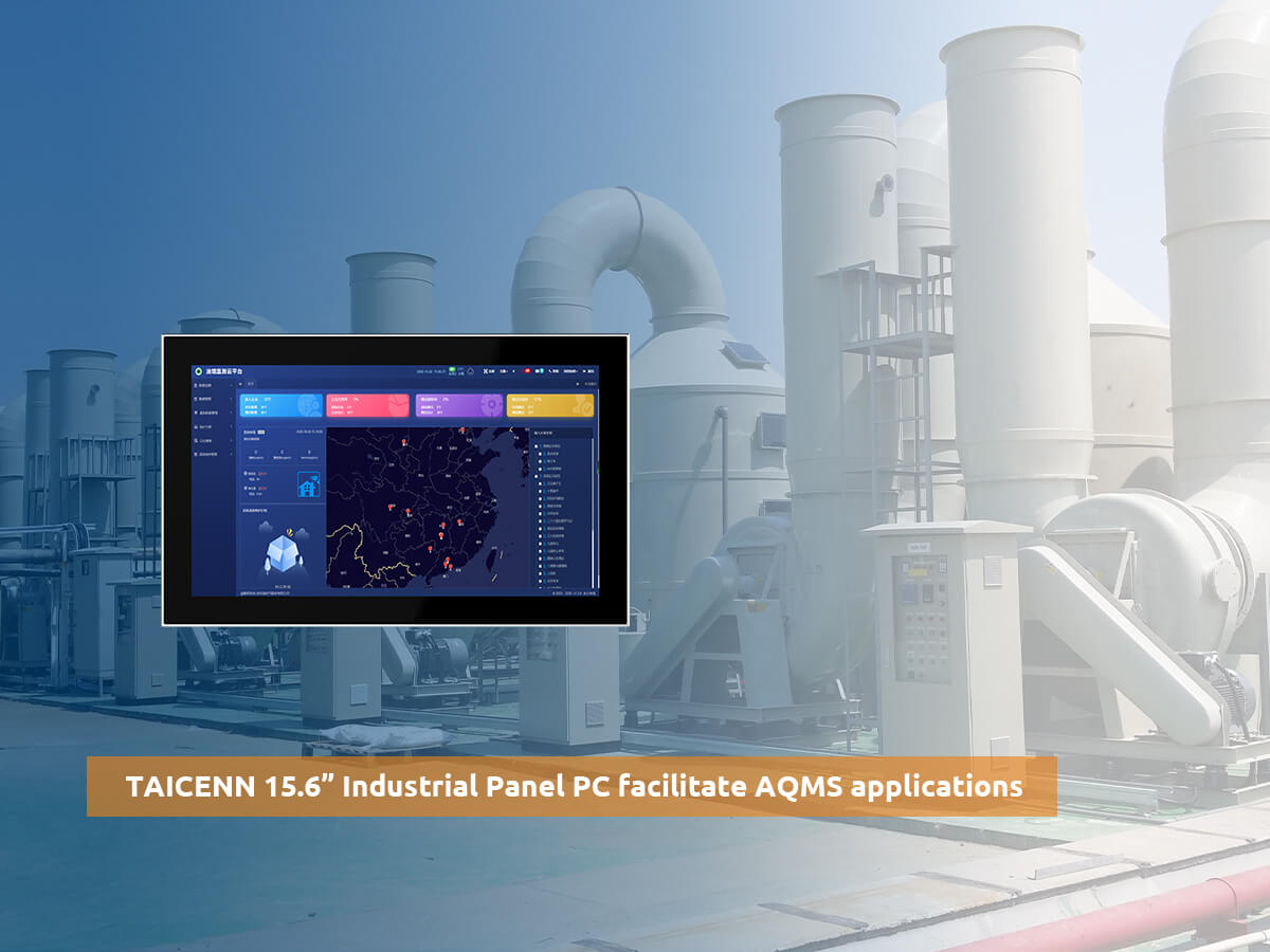 Panel PC for Air Quality Monitoring System