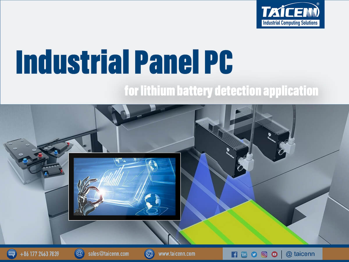 Panel PC for Lithium Battery Detection