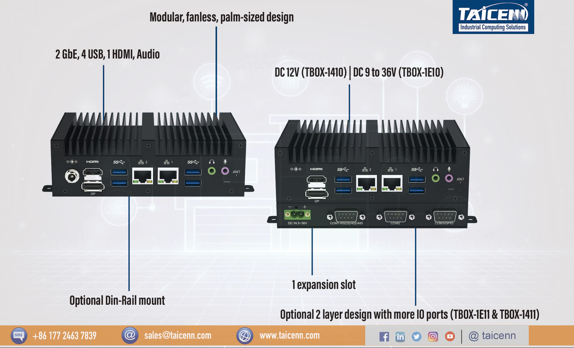 Intel Elkhart Lake Mini Box PC