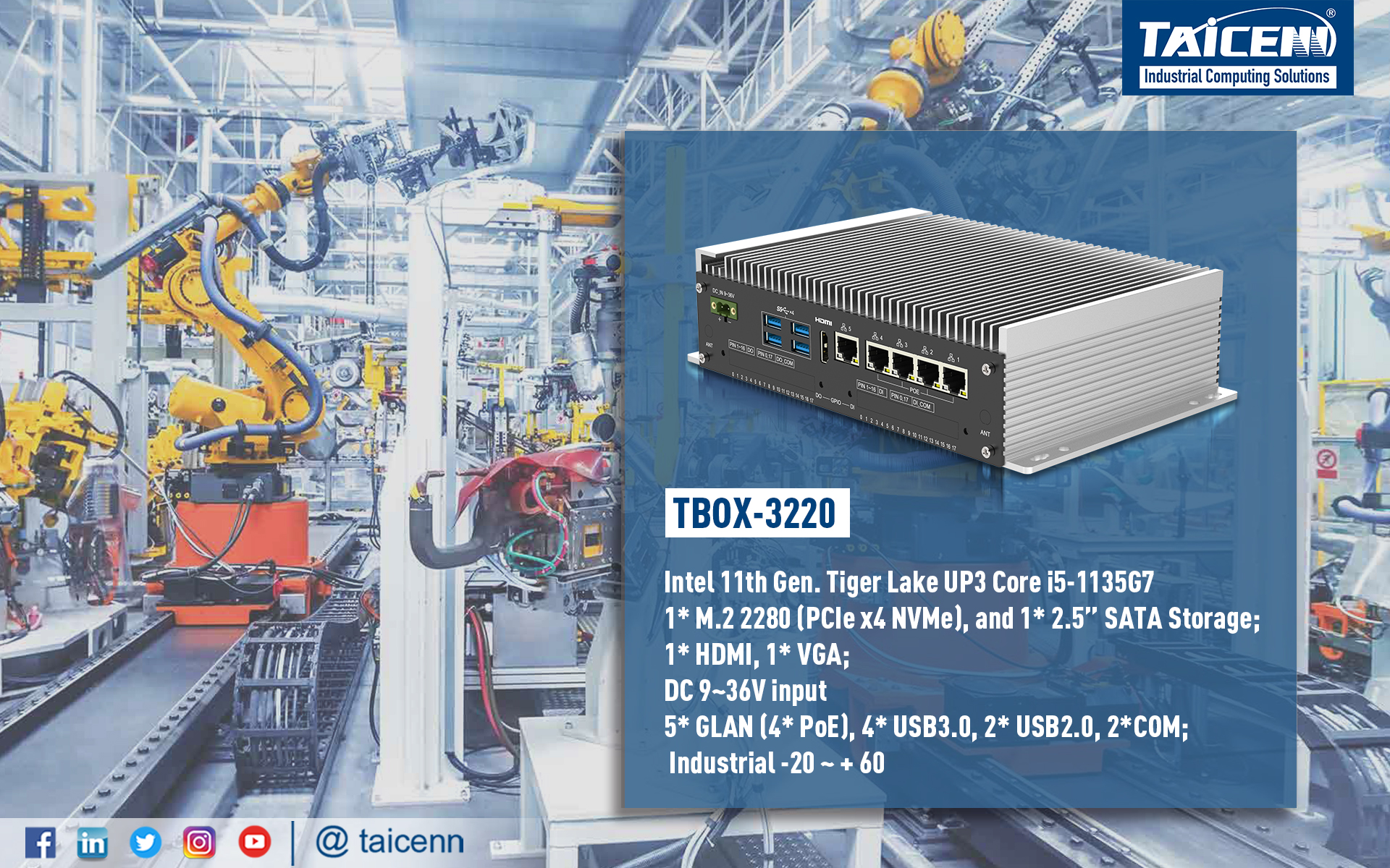 industrial Vision Box PC