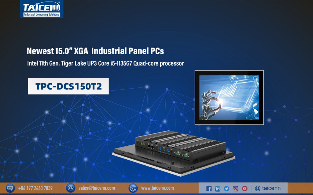 15.0 inch Panel PC with Intel Tiger Lake Core i5