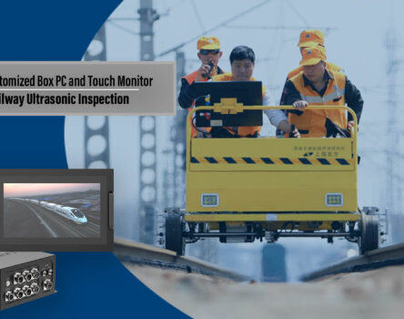 Full IP65 Industrial Monitor for Railway