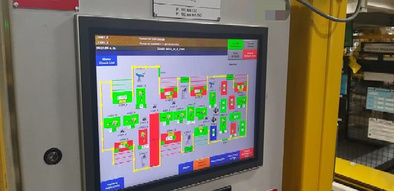 Panel PC for the automobile